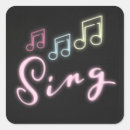 Recherche de notes musicales autocollants Notes de musique