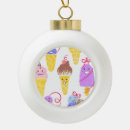 Recherche de nourriture mignonne ornements Heureux
