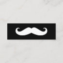 Recherche de moustaches cartes visite Customer
