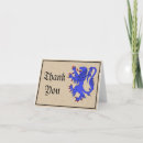Recherche de héraldique vœux cartes Lion
