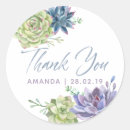 Recherche de succulent autocollants Merci