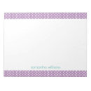 Recherche de lavande blocsnotes Monogramme