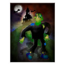 Recherche de monstres mignons posters Halloween