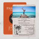 Recherche de bahamas mariage invitations Tropical