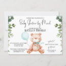 Recherche de ourson cartes postales Baby shower d'ours