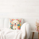 Recherche de chiot labrador coussins Fleurs