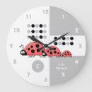 Recherche de de coccinelle horloges Blanc