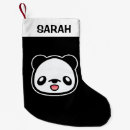 Recherche de pandas chaussette de noël Mignon