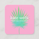 Recherche de feuille tropical cartes visite Pour elle