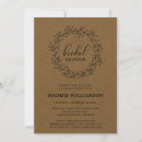 Recherche de laurel wreath invitations Rustique