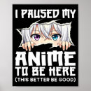 Recherche de fille manga posters Rétro