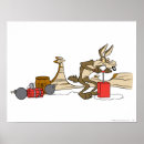 Recherche de coyote wile e posters Loney toons coyote