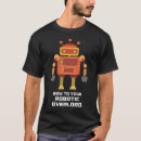 Recherche de robots drôles tshirts Intelligence artificielle