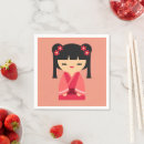 Recherche de japonaises serviettes Kokeshi