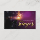 Recherche de musicians cartes visite Microphone