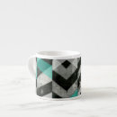 Recherche de tasse de café de chevron tasses Gris