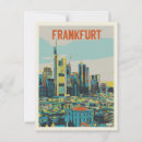Recherche de frankfurt cartes postales Skyline de francfort