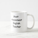 Recherche de professeur anglais tasses Humour