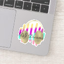 Recherche de or mat autocollants Musique