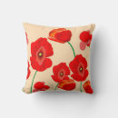 Recherche de red poppy coussins Fleurs