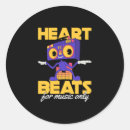 Recherche de beats ronds autocollants Battre