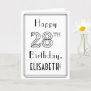 Recherche de 28ème anniversaire cartes 28 ans