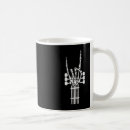 Recherche de punk rock tasses Squelette