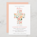 Recherche de croix florale invitations Moderne