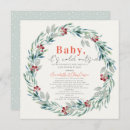 Recherche de wreath baby shower invitations Botanique