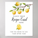 Recherche de carte de recette posters Aquarelle