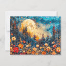 Recherche de arbre abstrait cartes postales Étoiles