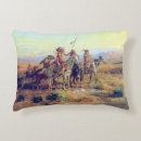 Recherche de vieux ouest coussins Cheval