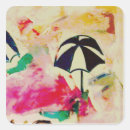 Recherche de parapluie bleu autocollants Océan