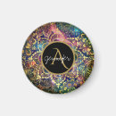Recherche de de mandala refrigérateur magnets Floral