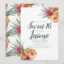 Recherche de fleurs de pêche invitations Tropical