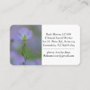 Recherche de macro de fleur cartes visite Floraison