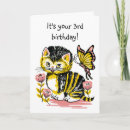 Recherche de vintage kitten anniversaire cartes Rose