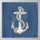 Recherche de ancre nautique posters Blanc