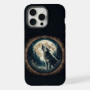 Recherche de loup et lune iphone coques Animal