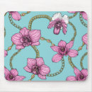 Recherche de orchidée rose tapis souris Floral