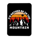 Recherche de montagne magnets Rétro