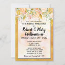 Recherche de 50 ans mariage anniversaire invitations Moderne