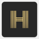 Recherche de h initial autocollants Lettre initiale h