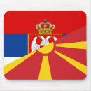 Recherche de la macédoine tapis souris Drapeau