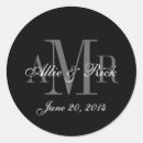 Recherche de trois lettres autocollants Initiale