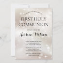 Recherche de première de blanc petite communion invitations Confirmations