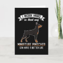 Recherche de pinscher miniature vœux cartes Dog