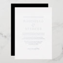 Recherche de noir et argent invitations Glacer