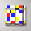 Recherche de mondriaan toiles Géométrique