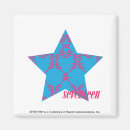 Recherche de damassé magnets Magenta aqua